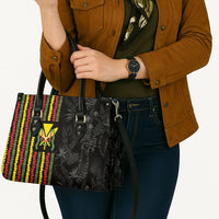 Hawaii Lei Kanaka Maoli Flag Leather Bag Tropical Vibes