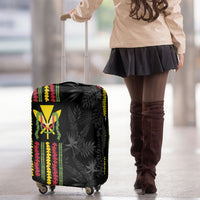 Hawaii Lei Kanaka Maoli Flag Luggage Cover Tropical Vibes