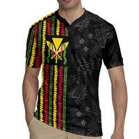 Hawaii Lei Kanaka Maoli Flag Rugby Jersey Tropical Vibes