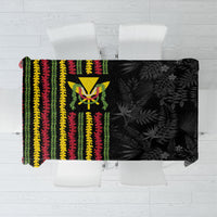 Hawaii Lei Kanaka Maoli Flag Tablecloth Tropical Vibes