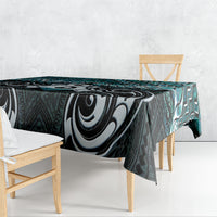 New Zealand Maori Tablecloth Poutama Pikorua - Single Twist Paua Shell LT05 - Polynesian Pride