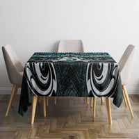 New Zealand Maori Tablecloth Poutama Pikorua - Single Twist Paua Shell LT05 - Polynesian Pride