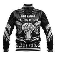 New Zealand Te Reo Maori Baseball Jacket Korero Maori Ai Au LT05 - Polynesian Pride