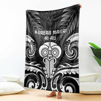New Zealand Te Reo Maori Blanket Korero Maori Ai Au LT05 - Polynesian Pride