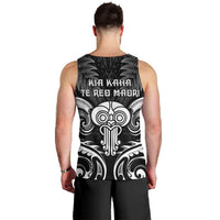 New Zealand Te Reo Maori Men Tank Top Korero Maori Ai Au LT05 - Polynesian Pride