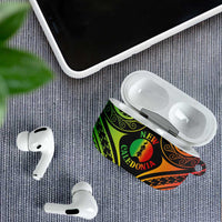 New Caledonia Day AirPods Case Polynesian Curves Reggae Color LT05 - Polynesian Pride