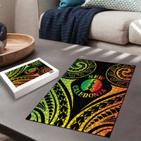 New Caledonia Day Puzzle Polynesian Curves Reggae Color - Polynesian Pride