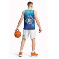 Marshall Islands Manit Day Basketball Jersey Tribal Dolphin With Marshall Seal - Polynesian Pride