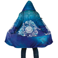 Marshall Islands Manit Day Cloak Tribal Dolphin With Marshall Seal - Polynesian Pride