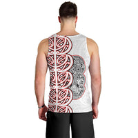 Aotearoa New Zealand Men Tank Top Maori Marae Pattern Tiki LT05 - Polynesian Pride