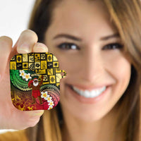 Vanuatu Christmas AirPods Case Ni-Van Santa Retro Style LT05 - Polynesian Pride