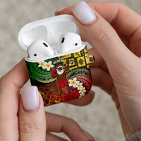 Vanuatu Christmas AirPods Case Ni-Van Santa Retro Style LT05 - Polynesian Pride