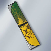 Vanuatu Christmas Auto Sun Shade Ni-Van Santa Retro Style - Polynesian Pride