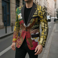 Vanuatu Christmas Blazer Ni-Van Santa Retro Style - Polynesian Pride