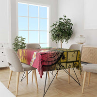 Vanuatu Christmas Tablecloth Ni-Van Santa Retro Style LT05 - Polynesian Pride