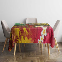 Vanuatu Christmas Tablecloth Ni-Van Santa Retro Style LT05 - Polynesian Pride