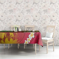 Vanuatu Christmas Tablecloth Ni-Van Santa Retro Style LT05 - Polynesian Pride