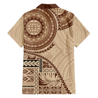 Samoa Siapo Pattern Simple Style Hawaiian Shirt LT05 - Polynesian Pride