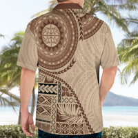 Samoa Siapo Pattern Simple Style Hawaiian Shirt LT05 - Polynesian Pride