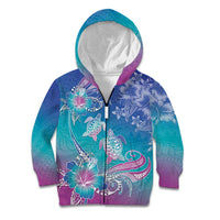 Polynesia Sea Turtle Couple Kid Hoodie Love Is Life