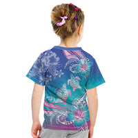 Polynesia Sea Turtle Couple Kid T Shirt Love Is Life