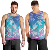 Polynesia Sea Turtle Couple Men Tank Top Love Is Life LT05 - Polynesian Pride