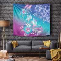 Polynesia Sea Turtle Couple Tapestry Love Is Life