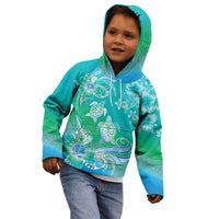 Polynesia Sea Turtle Couple Kid Hoodie I Am Turtley In Love With You
