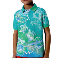 Polynesia Sea Turtle Couple Kid Polo Shirt I Am Turtley In Love With You