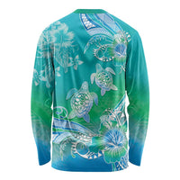 Polynesia Sea Turtle Couple Long Sleeve Shirt I Am Turtley In Love With You LT05 - Polynesian Pride