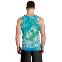 Polynesia Sea Turtle Couple Men Tank Top I Am Turtley In Love With You LT05 - Polynesian Pride