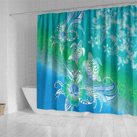 Polynesia Sea Turtle Couple Shower Curtain I Am Turtley In Love With You