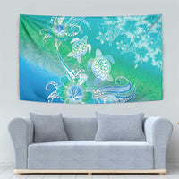 Polynesia Sea Turtle Couple Tapestry I Am Turtley In Love With You