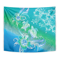Polynesia Sea Turtle Couple Tapestry I Am Turtley In Love With You