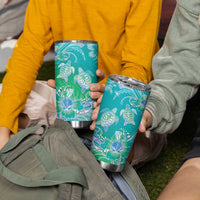 Polynesia Sea Turtle Couple Tumbler Cup I Am Turtley In Love With You LT05 - Polynesian Pride