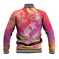 Polynesia Sea Turtle Couple Baseball Jacket One Soul One Love LT05 - Polynesian Pride