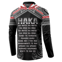 New Zealand Aotearoa Button Sweatshirt Traditional Kapa Haka LT05 - Polynesian Pride