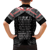 New Zealand Aotearoa Kid Hawaiian Shirt Traditional Kapa Haka