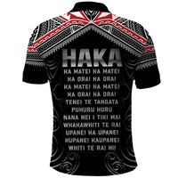 New Zealand Aotearoa Polo Shirt Traditional Kapa Haka