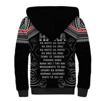New Zealand Aotearoa Sherpa Hoodie Traditional Kapa Haka LT05 - Polynesian Pride