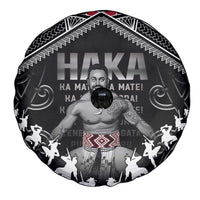 New Zealand Aotearoa Spare Tire Cover Traditional Kapa Haka LT05 - Polynesian Pride
