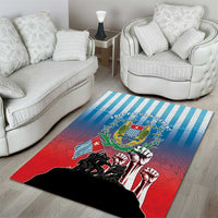 Free West Papua Area Rug One People One Soul Unique Style - Polynesian Pride