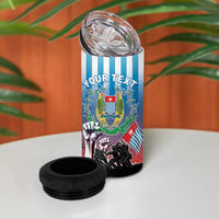 Personalised Free West Papua 4 in 1 Can Cooler Tumbler One People One Soul Unique Style - Polynesian Pride