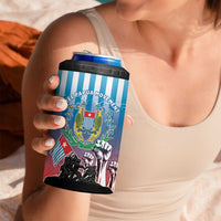 Personalised Free West Papua 4 in 1 Can Cooler Tumbler One People One Soul Unique Style - Polynesian Pride