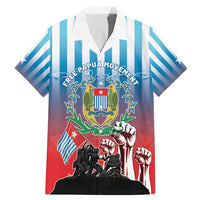 Personalised Free West Papua Family Matching Mermaid Dress and Hawaiian Shirt One People One Soul Unique Style - Polynesian Pride