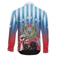 Personalised Free West Papua Family Matching Off Shoulder Maxi Dress and Hawaiian Shirt One People One Soul Unique Style - Polynesian Pride