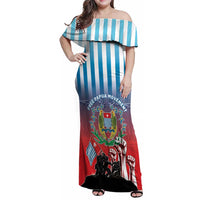 Personalised Free West Papua Family Matching Off Shoulder Maxi Dress and Hawaiian Shirt One People One Soul Unique Style - Polynesian Pride