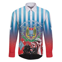 Personalised Free West Papua Family Matching Off Shoulder Short Dress and Hawaiian Shirt One People One Soul Unique Style - Polynesian Pride