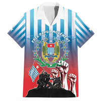 Personalised Free West Papua Family Matching Short Sleeve Bodycon Dress and Hawaiian Shirt One People One Soul Unique Style - Polynesian Pride