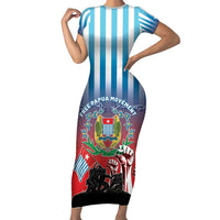 Personalised Free West Papua Family Matching Short Sleeve Bodycon Dress and Hawaiian Shirt One People One Soul Unique Style - Polynesian Pride